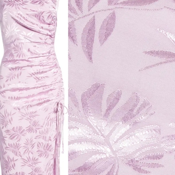 EUC Saylor Gardenia Floral Embroidered Midi Dress purple sz XS formal si… - Picture 2 of 2